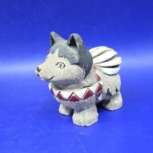 Artesania Riconada Husky With Red And White Collar